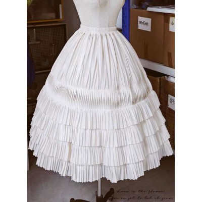 Sentaro Mousse 2.0 Pleated Skirt(20 Colours/Full Payment Without Shipping)